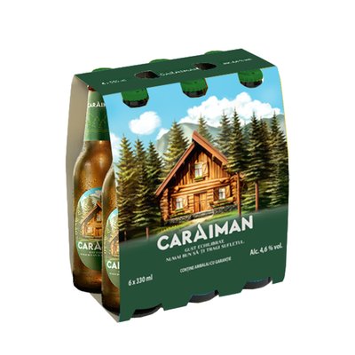 Imaginea CARAIMAN BERE BLONA 4.6%ALC. 6X330ML SE POATE ACHIZ SI LA BUCATA+GARANTIE SGR 6X0.5LEI