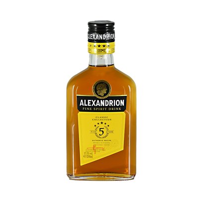Imaginea ALEXANDRION 5*BAUTURA SPIRTOASA 37.5% ALC. 200ML + GARANTIE SGR 0.5LEI