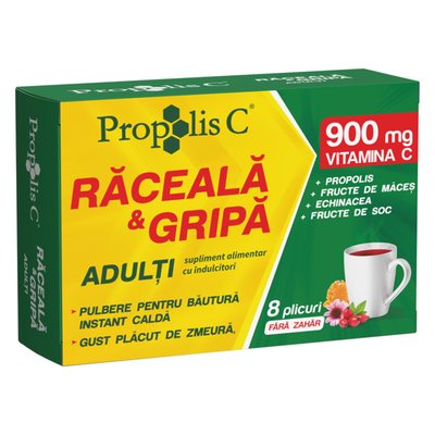 Imaginea PROPOLIS C RACEALA GRIPA ADULTI X 8 PL
