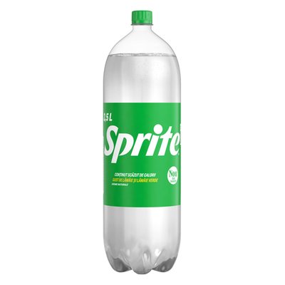 Imaginea SGR SPRITE BAUTURA CARBOGAZOASA CU AROMA DE LAMAIE SI LAMAIE VERDE 2.5L + GARANTIE SGR 0.5 LEI