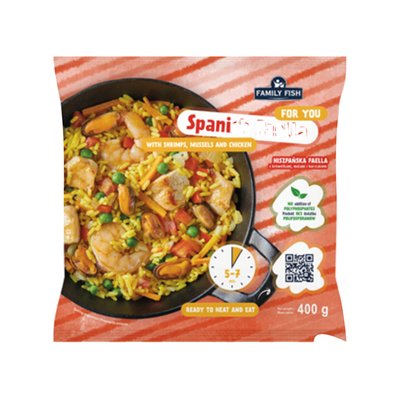 Imaginea FAMILY FISH PAELLA CU CREVETI,MIDII SI PUI