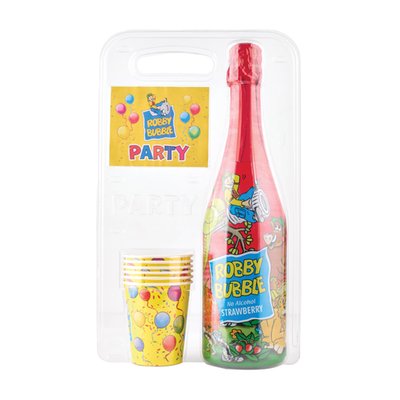 Imaginea ROBBY BUBBLE CAPSUNA + PARTY KIT + GARANTIE SGR 0.50 LEI