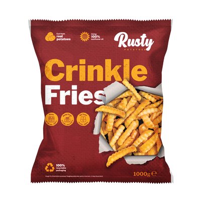 Imaginea RUSTY CARTOFI CONGELATI ONDULATI