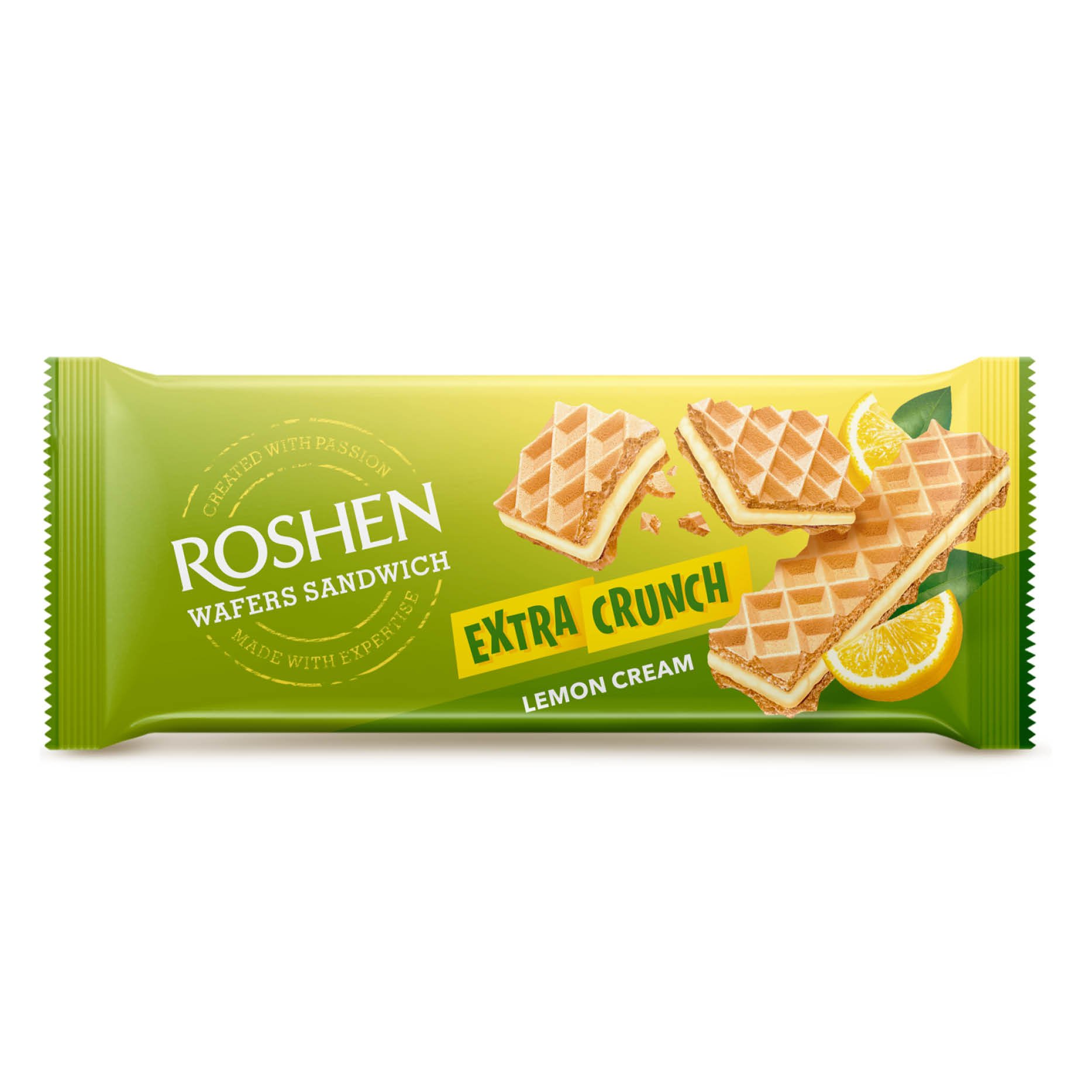 Roshen Napolitane Crocante Cu Umplutura De Lamaie