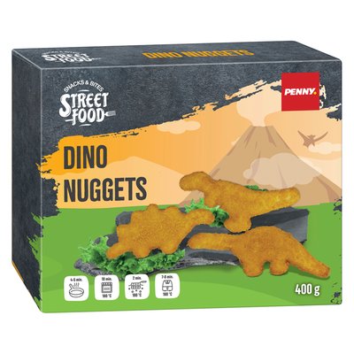 Imaginea PENNY NUGGETS IN FORMA DE DINOZAURI