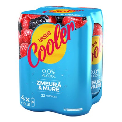Imaginea URSUS COOLER 0.0% ALC ZM&MURE