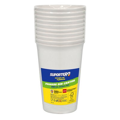 Imaginea SUPORTERO SET PAHARE 360ML, 10 BUCATI