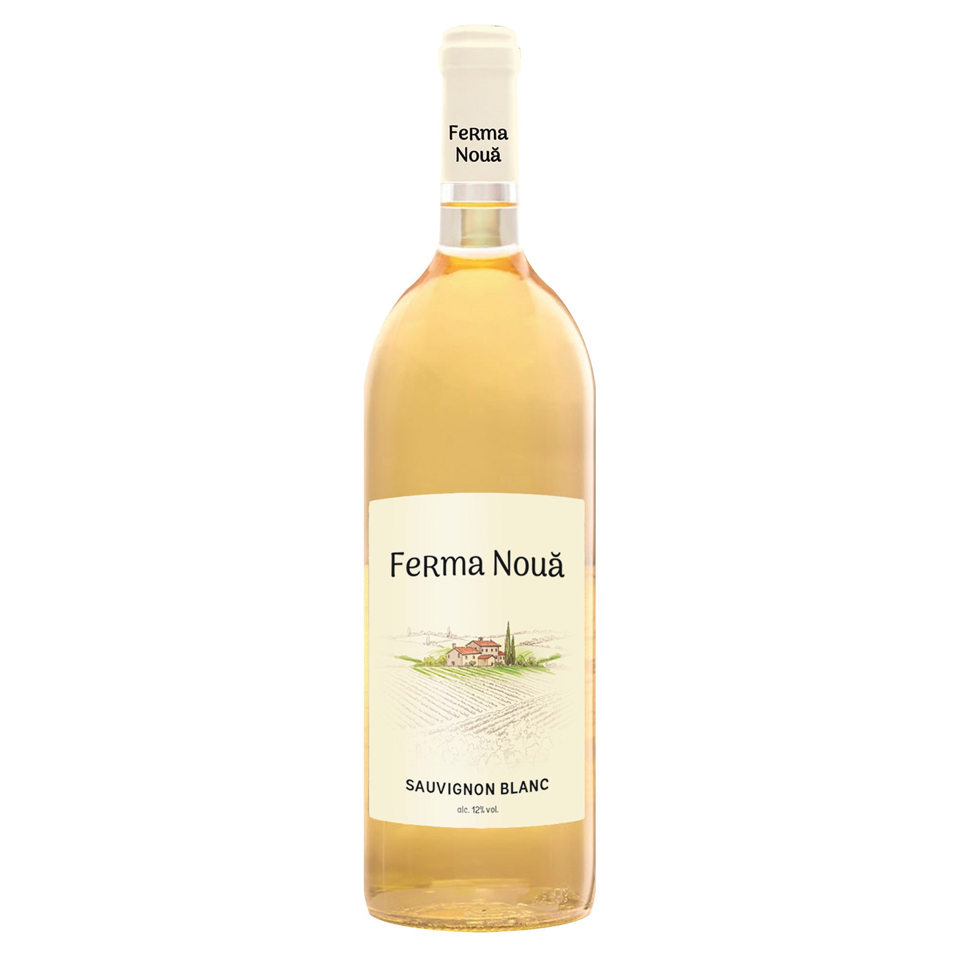 Ferma Noua Vin Sauvignon Blanc Demisec Garantie Sgr 0.5lei