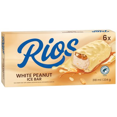 Imaginea RIOS BATOANE INGHETATA CIOC.ALBA  PASTA CARAM.SARAT SI ALUNE 6X39G