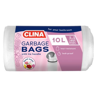 Imaginea CLINA SACI MENAJ PARFUMATI 10L, 40 BUCATI