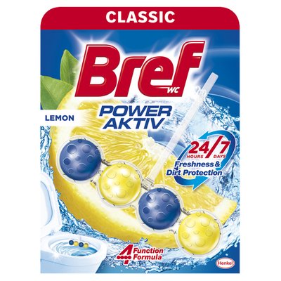 Imaginea BREF POWER AKTIV ODORIZANT WC LEMON