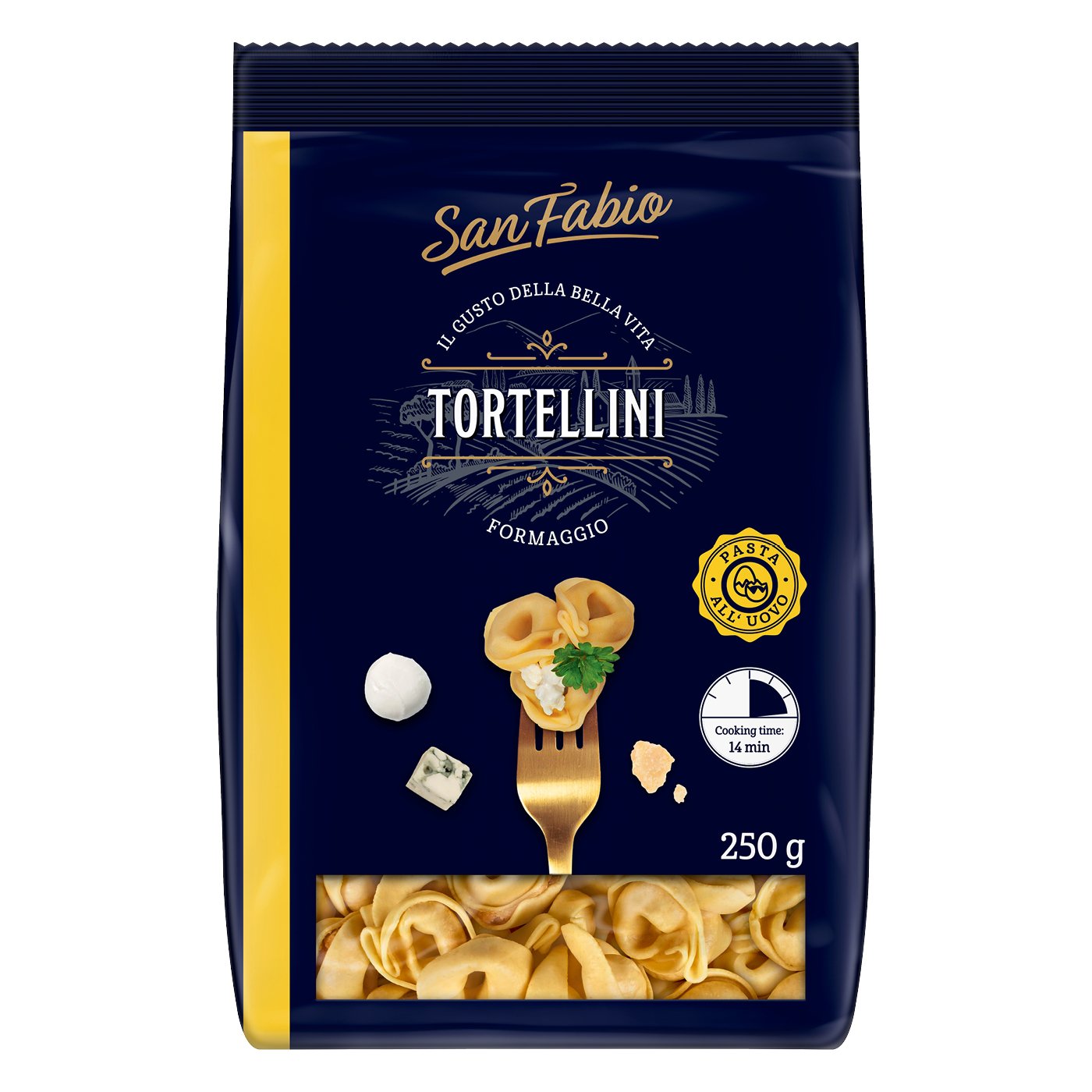 San Fabio Tortellini Cu Branza 250g