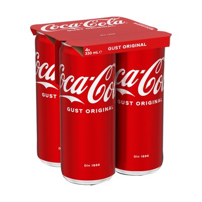 Imaginea COCA COLA BAUTURA CARBOGAZOASA  DOZA + GARANTIE SGR 4 X 0.5RON