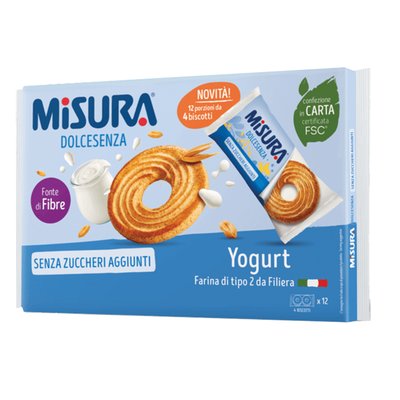 Imaginea MISURA BISCUITI CU IAURT CU INDULCITORI