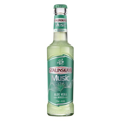 Imaginea STALINSKAYA MUSIC ALOE VERA  4%ALC. 275ML .+GARANTIE SGR 0.50 LEI