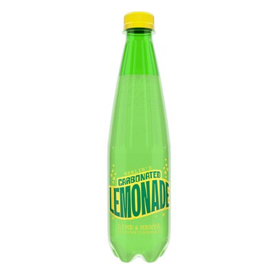 Imaginea MERLINS LIMONADA BAUTURA CARBOGAZOASA CU SUC DE LIME SI MENTA 0.5L + GARANTIE SGR 0.5 RON