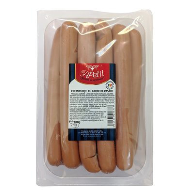 Imaginea APETIT CRENVURSTI CU CARNE PASARE