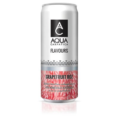Imaginea AQUA C.FLAVOURS GRAPEFRUIT ROZ BAUTURA CARBOG.SUC GRAPEFR.ROZ 330ML+GARANTIE SGR 0.5RON