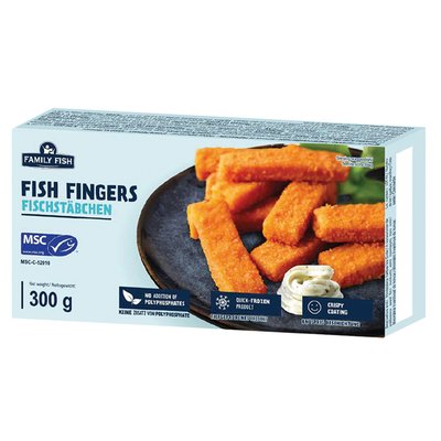 Imaginea FAMILY FISH FISH FINGERS COD ALASKA