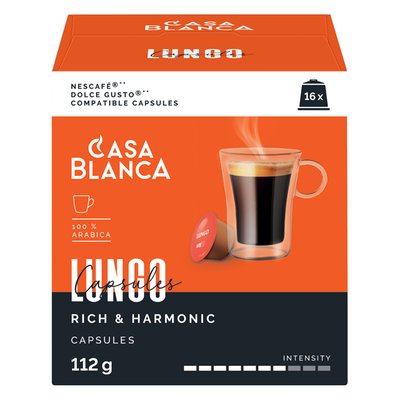 Imaginea CASABLANCA CAPSULE LUNGO COMPATIBILE DOLCE GUSTO