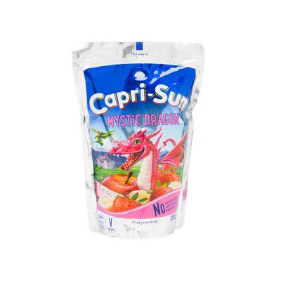 Imaginea CAPRI SUN MYSTIC DRAGON BAUTURA RACORITOARE NECARBONATATA CU SUC DE FRUCTE 200ML