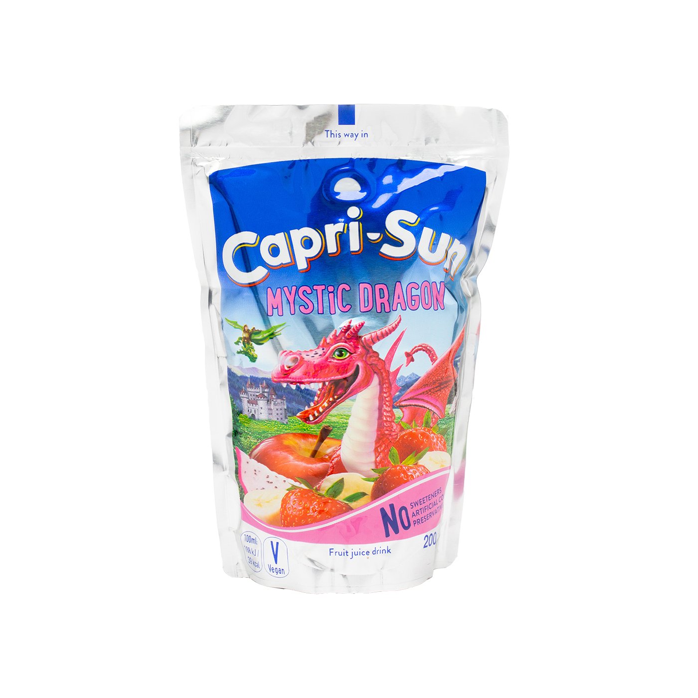 Capri Sun Mystic Dragon Bautura Racoritoare Necarbonatata Cu Suc De Fructe 200ml