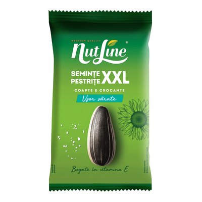 Imaginea NUTLINE SEMINTE PESTRITE XXL DE FLOAREA SOARELUI  USOR SARATE SI COAPTE