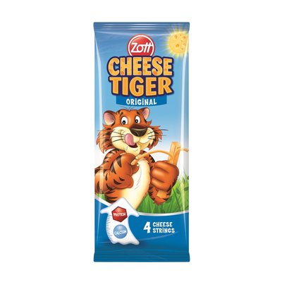 Imaginea ZOTT CHEESE TIGER STICKS 4X21G