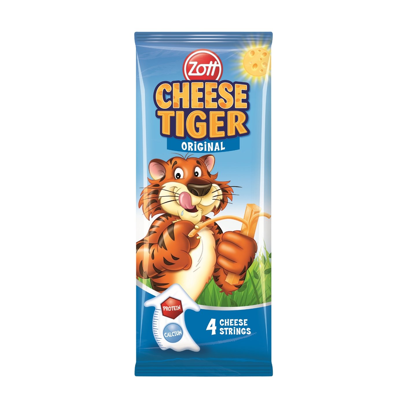 Zott Cheese Tiger Sticks 4x21g