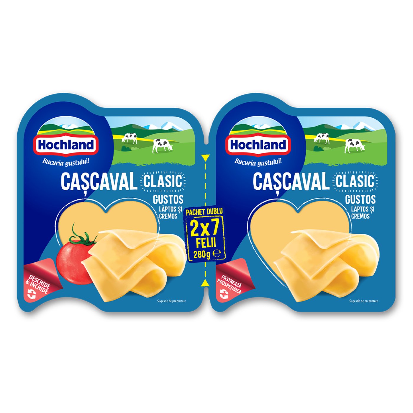 Hochland Cascaval Felii Clasic