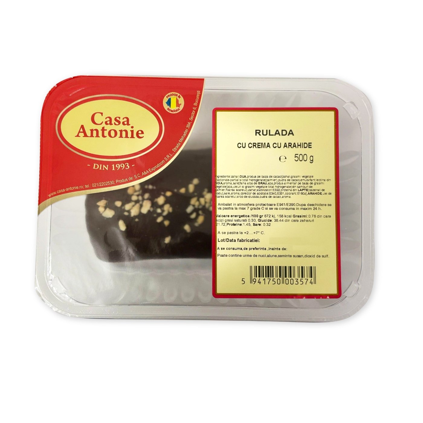 Casa Antonie Rulada Crema Arahide