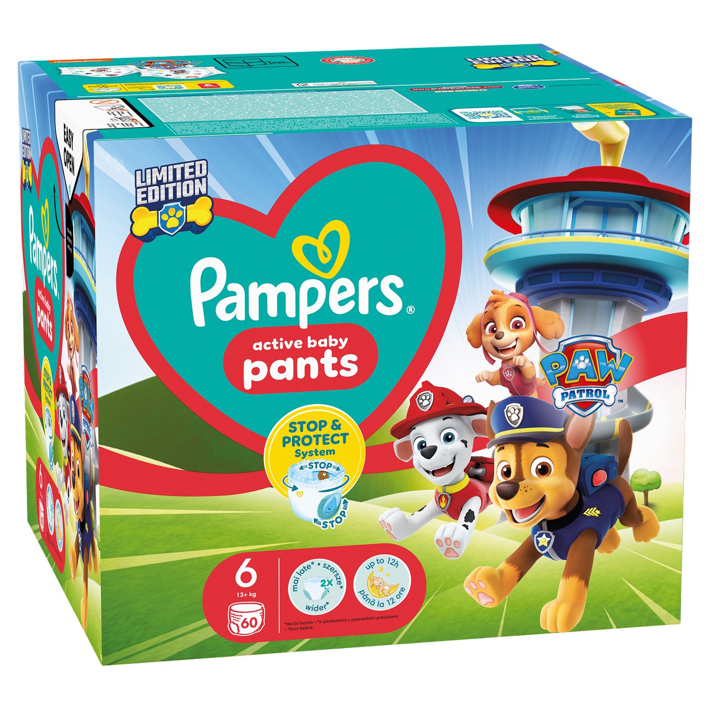 Pampers Diapers Puppy Pa.n6 14-19kg, 60b