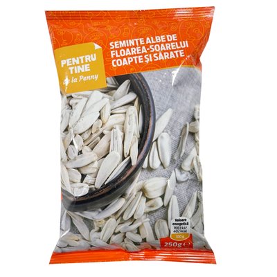 Imaginea PT TINE DE LA PENNY SEMINTE ALBE DE FLOAREA SOARELUI PRAJITE SI SARATE