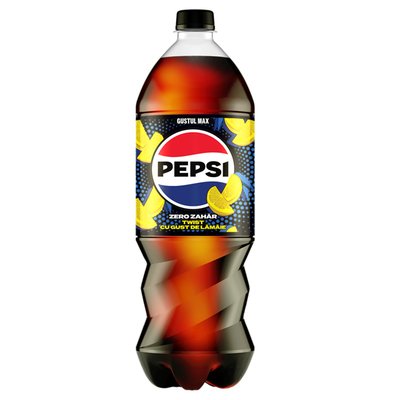 Imaginea PEPSI ZERO TWIST BAUTURA RACORITOARE CARBOGAZOASA CU SUC DE LAMAIE 2L + GARANTIE SGR 0.5 RON