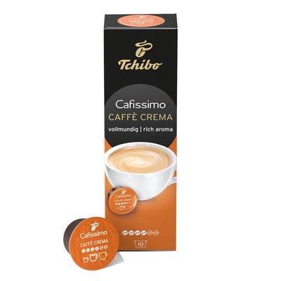 Imaginea TCHIBO CAFISSIMO CAPSULE CAFFE CREMA RICH AROMA 10 BUC X 7.4G