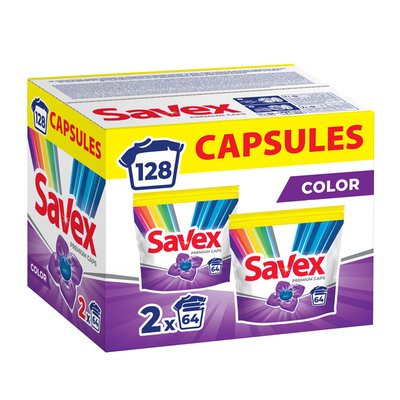 Imaginea SAVEX CAPS COLOR 64+64PCS