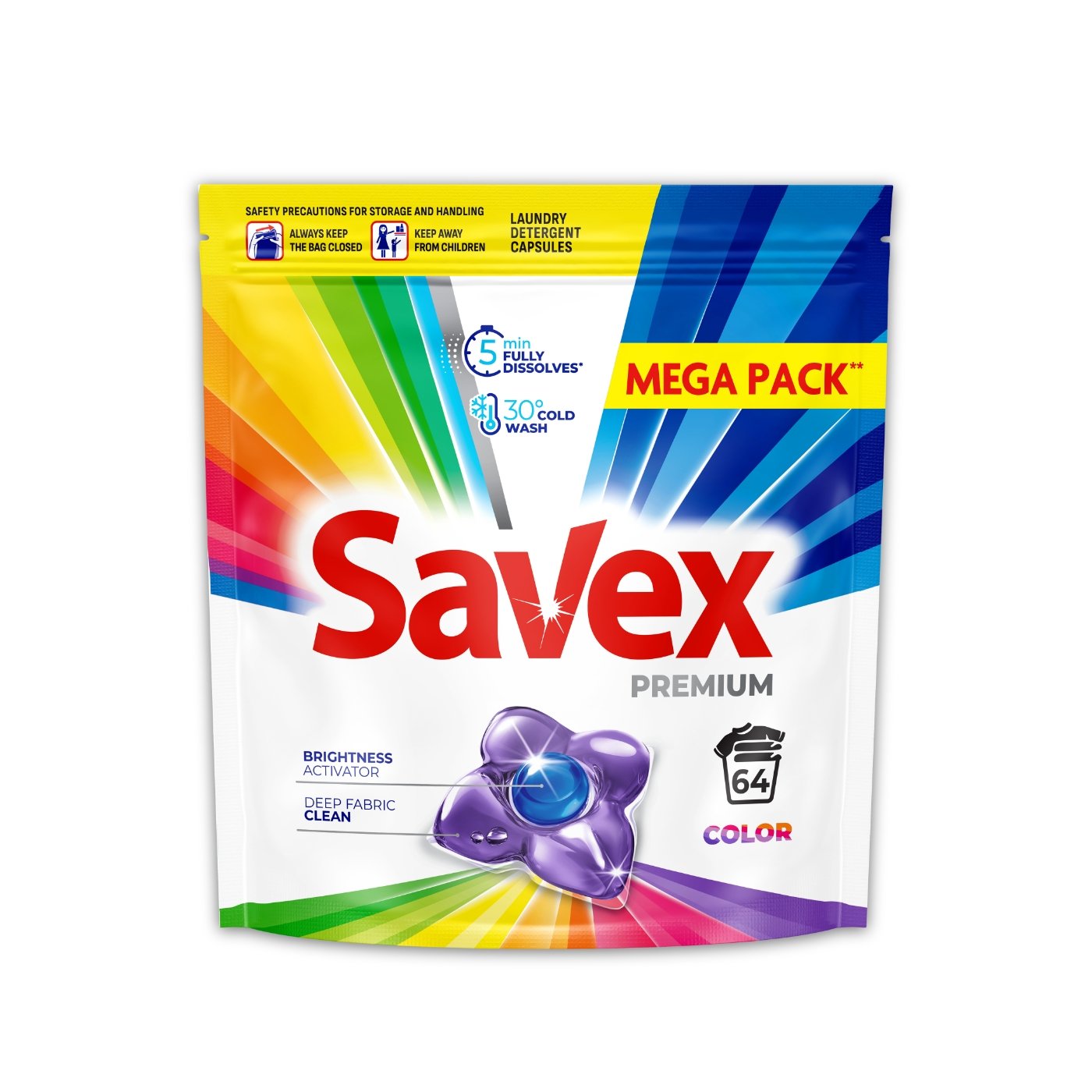 Savex Capsule Rufe Color 64 Bucati