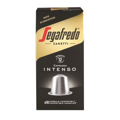 Imaginea SEGAFREDO ESPRESSO INTENSO CAPSULE COMPATIBILE NESPRESSO 10BUC X 5.1G