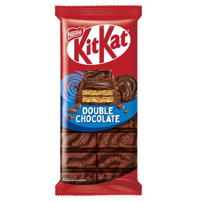 Imaginea KIT KAT CIOCOLATA LAPTE SI CIOCOLATA NEAGRA  NAPOLITANA CROCANTA SI CREMA DE CACAO