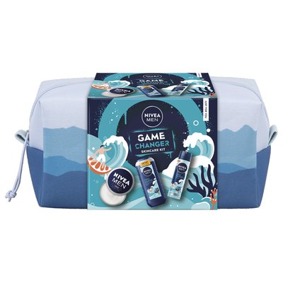 Imaginea NIVEA MEN GAMECHANGER CREMA CORP +  GEL DE DUS + DEO SPRAY