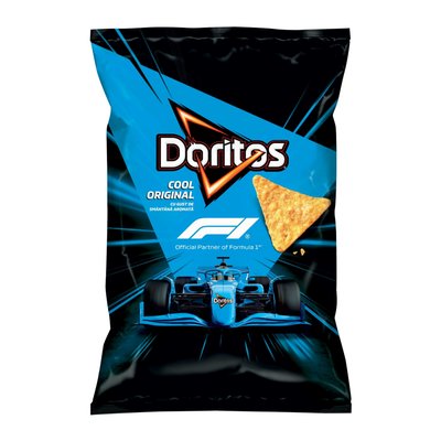 Imaginea DORITOS COOL ORIGINAL SNACK   DE PORUMB CU GUST DE SMANANTA AROMATA