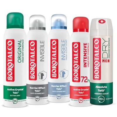 Imaginea BOROTALCO DEO SPRAY DIVERSE SORTIMENTE