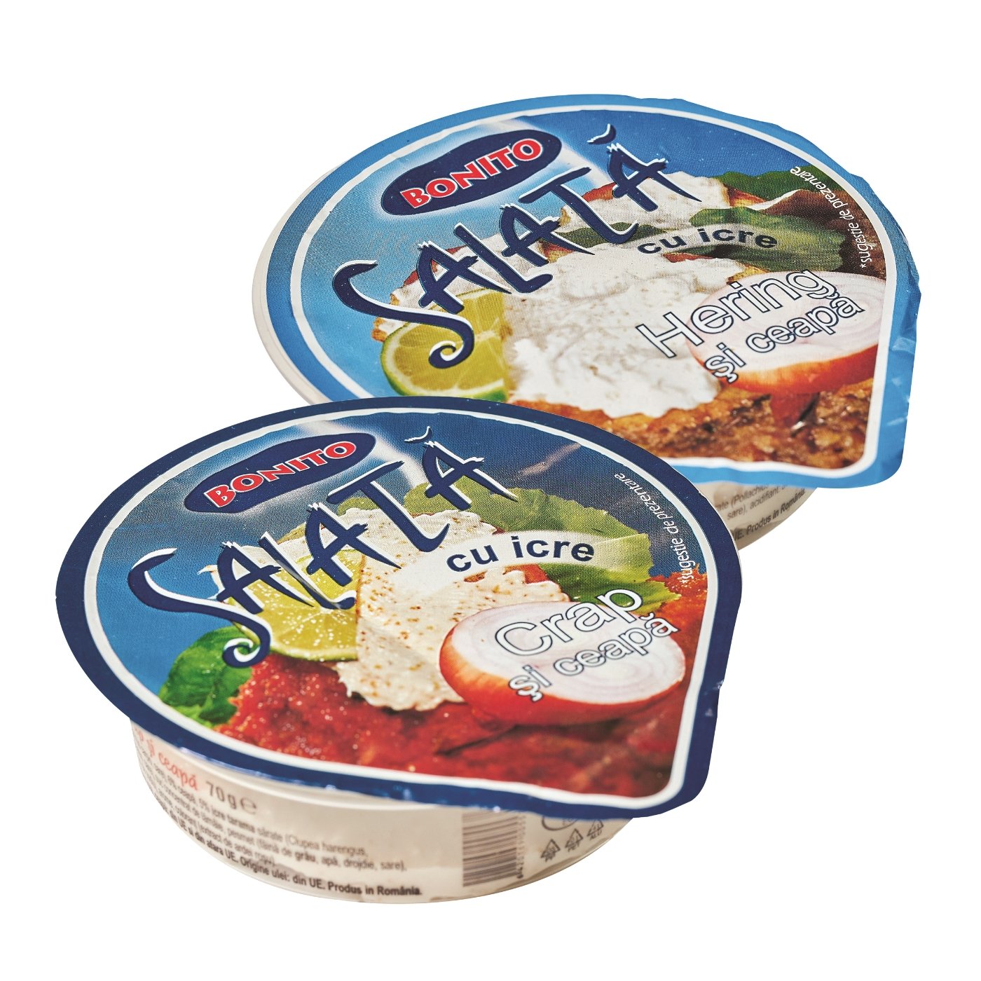 Bonito Salata Cu Icre Crap Ceapa 70g