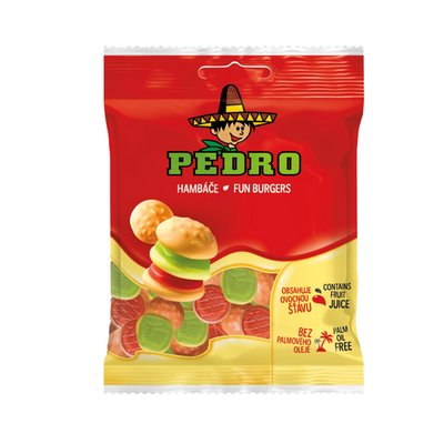 Imaginea PEDRO BOMBOANE GUMATE FORMA BURGERI