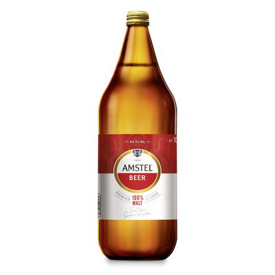 Imaginea AMSTEL BERE BLONDA 5% ALCOOL 1l .+GARANTIE SGR 0.50 LEI