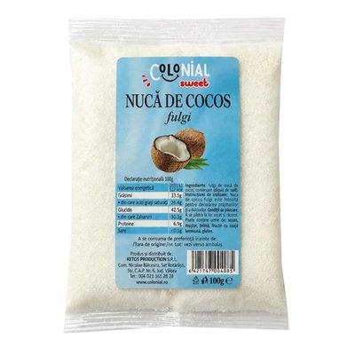 Imaginea COLONIAL FULGI DE NUCA DE COCOS