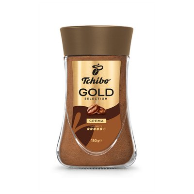 Imaginea TCHIBO GOLD SELECTION CREDMA CAFEA INSTANT 180G