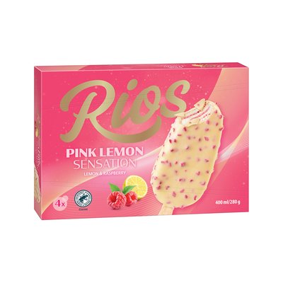 Imaginea RIOS GIGANT INGHETATA AROMA CAPSUNI 4X75G