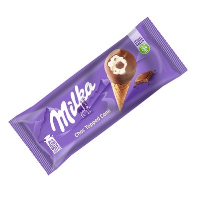 Imaginea MILKA INGHETATA CORNET GLAZURA CIOCOLATA