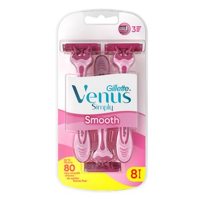 Imaginea GILLETTE SIMPLY VENUS AP.RAS 3L.8BUC